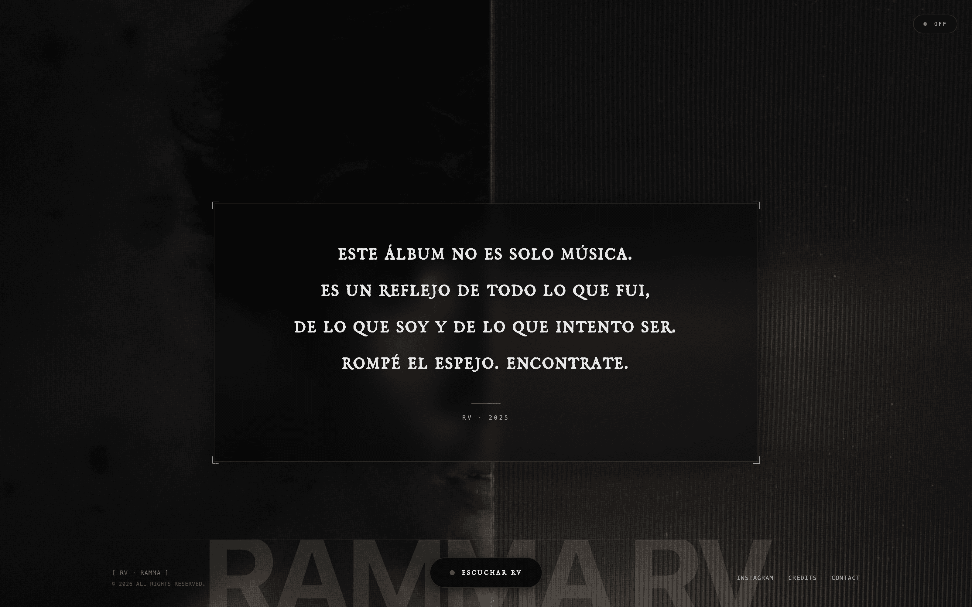 RV Ramma — sitio web